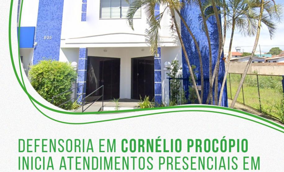 Defensoria em Cornélio Procópio inicia atendimentos presenciais em nova sede