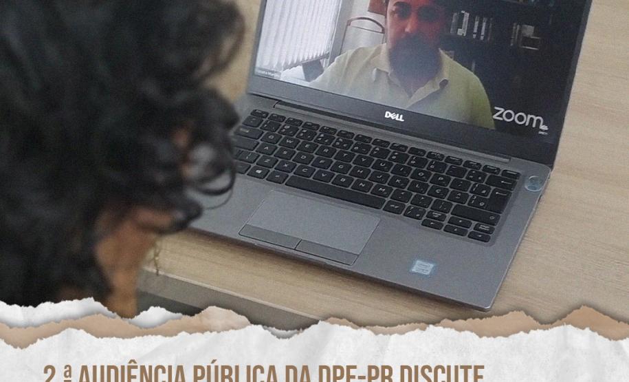 2.ª Audiência Pública da DPE-PR discute direitos de pessoas privadas de liberdade e da população LGBTQIAP+