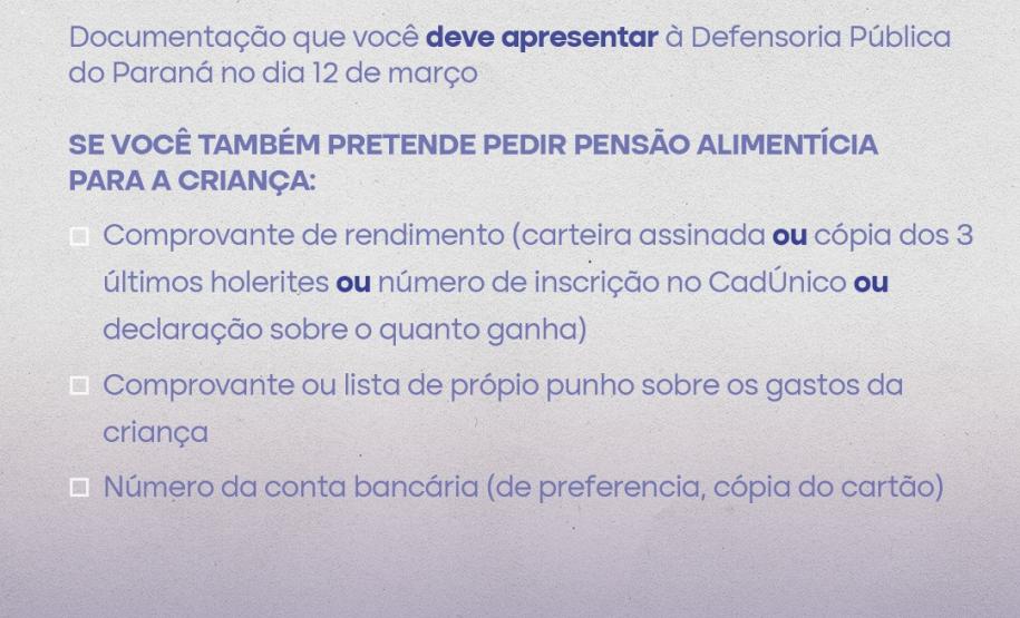 DPE-PR realiza nova etapa do Mutirão de Reconhecimento de Paternidade
