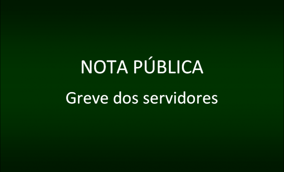 Nota Pública.
