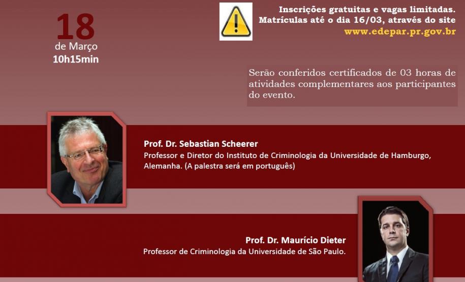 Abolicionismo Penal no século XXI é o primeiro curso da EDEPAR em 2015.