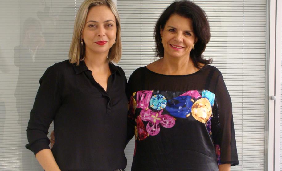 No final de fevereiro, a juíza Luciane Bortoleto esteve na Defensoria Pública para firmar a parceria entre as instituições para a realização da Semana pela Paz em Casa. Na foto, a juíza com a defensora-geral do Estado, Josiane Lupion.