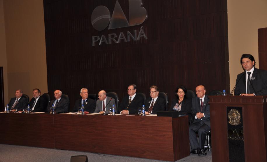 DPPR na instalação do Instituto Brasileiro do Tribunal do Júri em Curitiba.