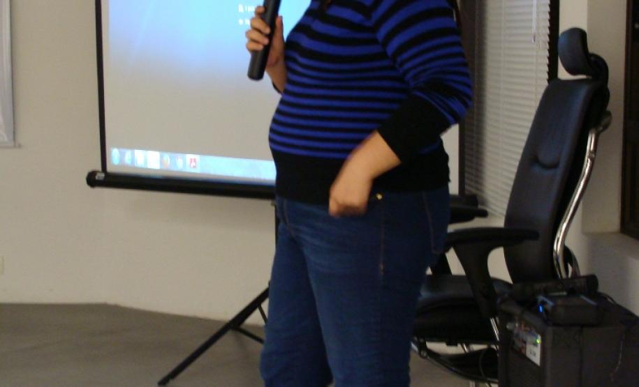 Roda de conversa discutiu violência de gênero.