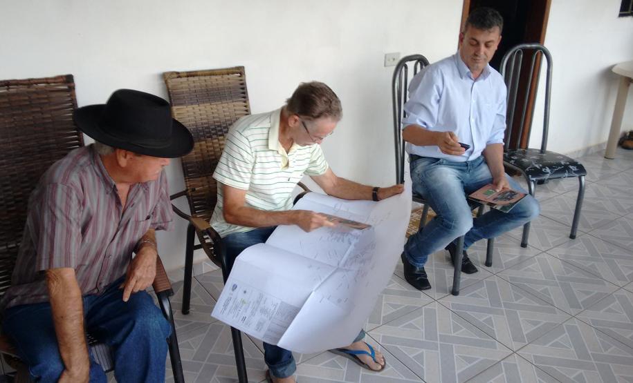 Defensoria se reuniu com agricultores de Iretama.