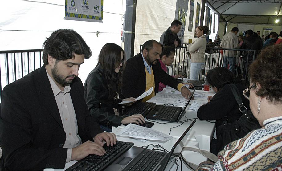 A presença dos representantes do Judiciário torna os atendimentos mais completos, já que as ações são julgadas e solucionadas prontamente.