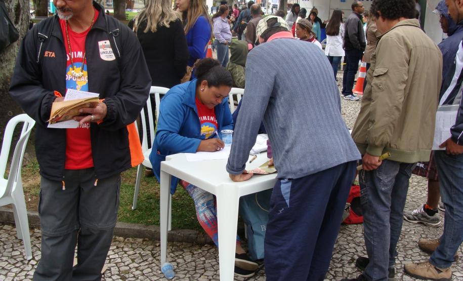 Dia de luta da População de Rua