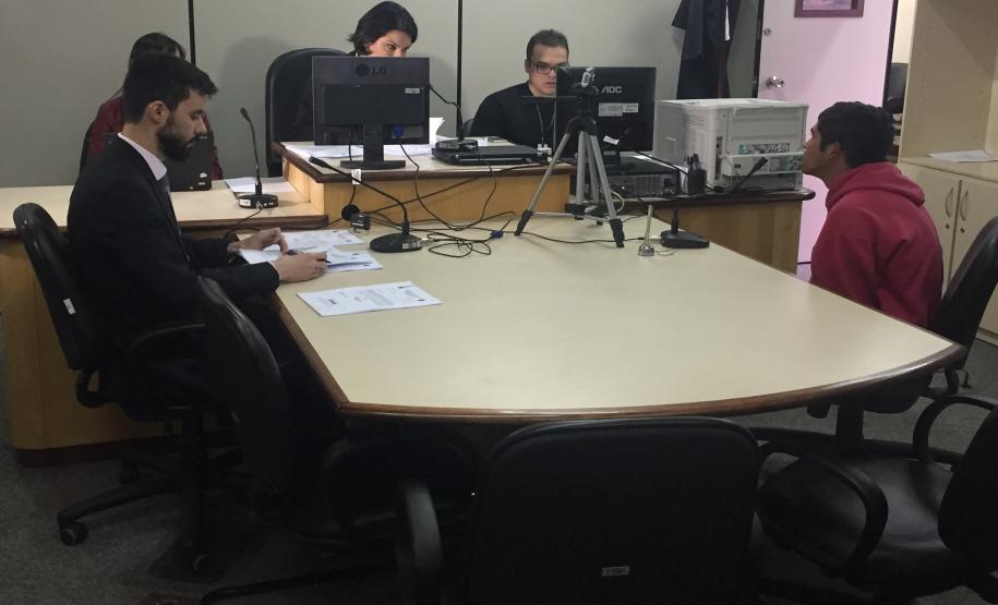 14ª Vara Criminal da Capital realiza Audiências de Custódia.