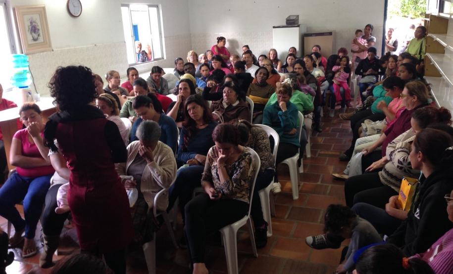 Foi registrado pelas voluntárias a participação de 126 usuários dos serviços prestados pela Associação.