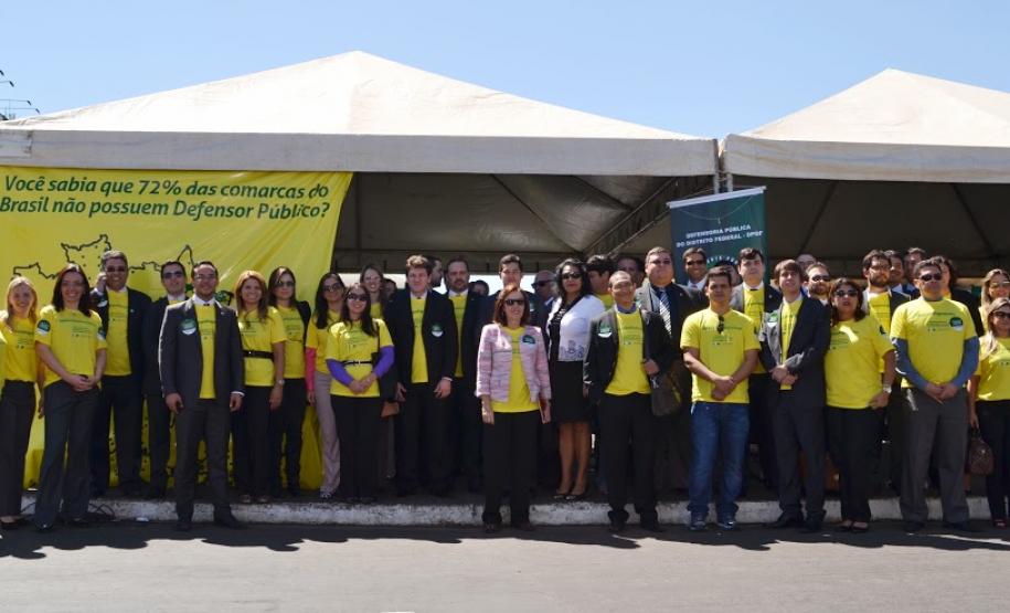 ANADEP lança campanha nacional de valorização dos Defensores Públicos em Brasília (DF).