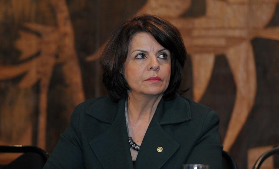 A defensora pública-geral do Estado, Josiane Lupion, participa de seminário sobre os 7 anos da Lei Maria da Penha realizado nesta quarta-feira (07/08), na ALEP.