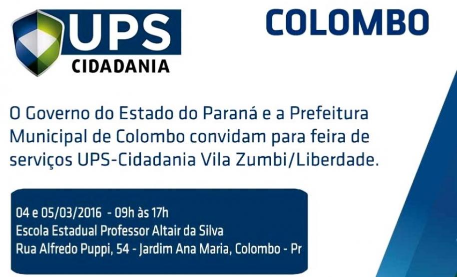 Feira de serviços em Colombo promete levar atendimento gratuito à população da cidade.