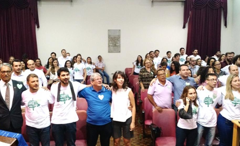 Cerimônia teve momentos emocionantes e a tônica do evento foi a defesa dos direitos humanos.