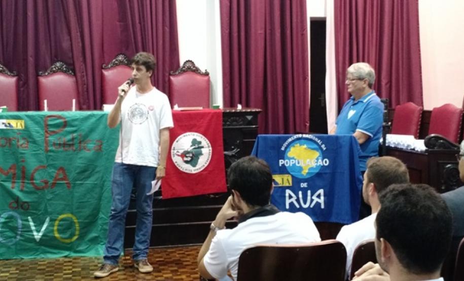 Entre as reivindicações dos movimentos sociais está a criação de um Núcleo de Direitos Humanos na DPPR.