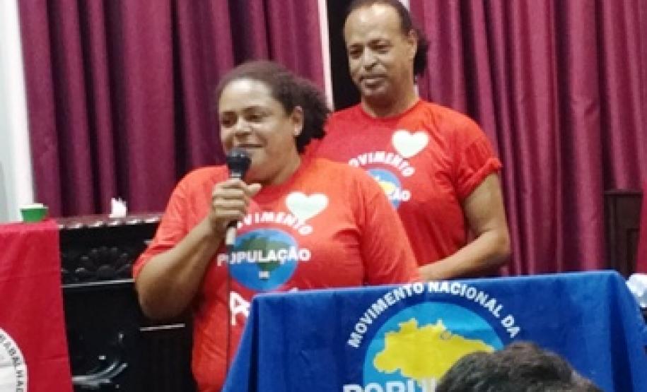 Representantes de entidades que lutam por moradia também estiveram no evento.