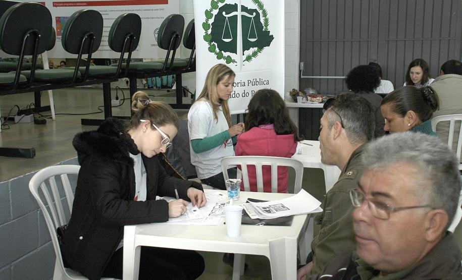 No Mutirão Voluntário do Instituto Robert Bosch foram mais de 70 atendimentos.