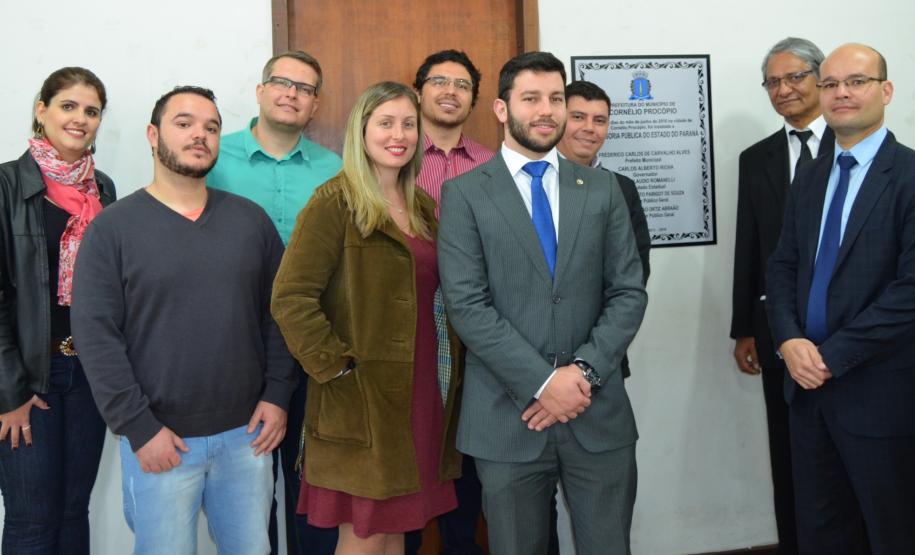 Inauguração da sede da Defensoria Pública em Cornélio Procópio