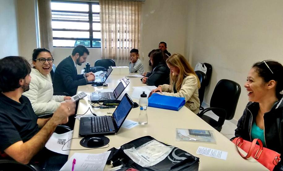 Mutirão Fazenda Rio Grande Ao longo do dia, cerca de 80 pessoas tiveram encaminhamento de suas demandas e foram confeccionadas 66 petições iniciais para dar início a ações judiciais.