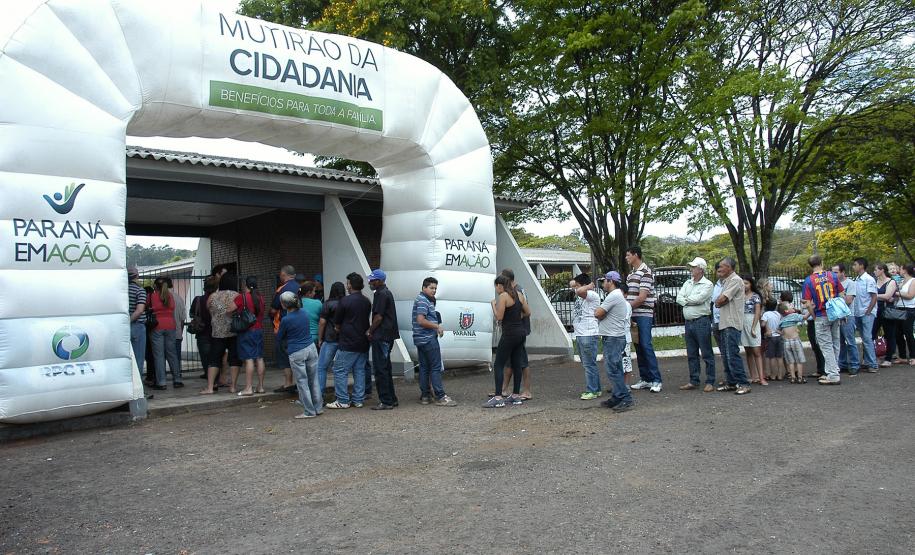 De acordo com os organizadores, 7.563 mil pessoas procuraram os serviços oferecidos no evento.
