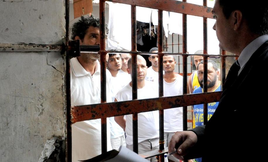Presos A Execução Penal faz acompanhamento jurídico dos detentos em cumprimento de pena.