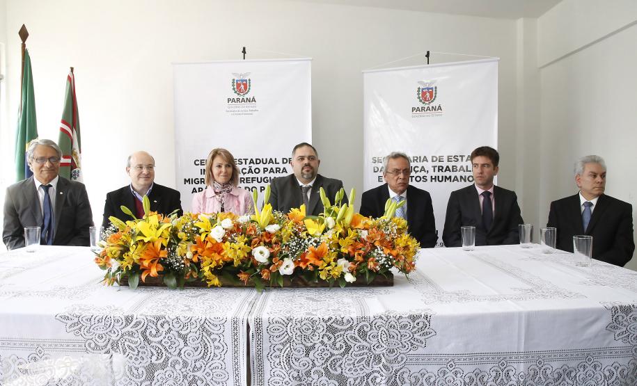 Paraná inaugura espaço para proteção a migrantes, refugiados e apátridas.