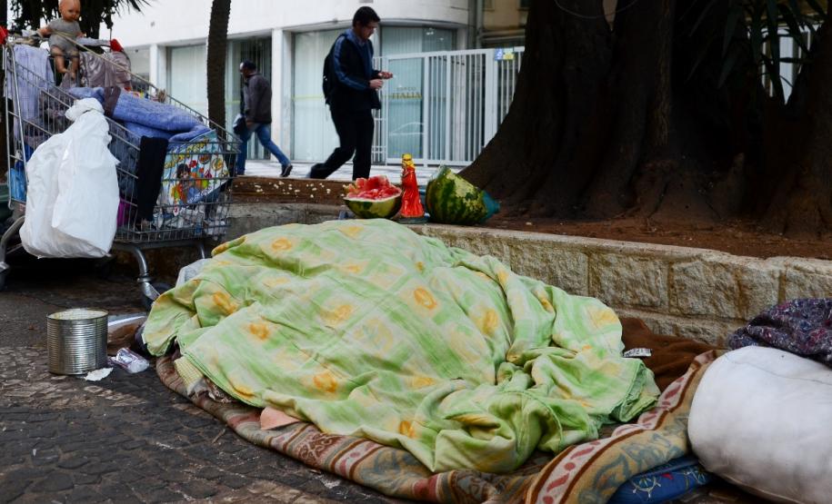 A DPPR em Londrina atende mensalmente pessoas em situação de rua.