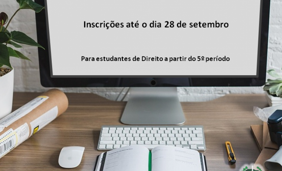 Defensoria abre inscrições para estágio em Direito