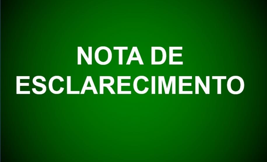 Nota de Esclarecimento Nota de Esclarecimento da Defensoria Pública do Estado do Paraná diante da matéria “Defensores perdem cargos após a recomendação contra a Guarda Municipal”.