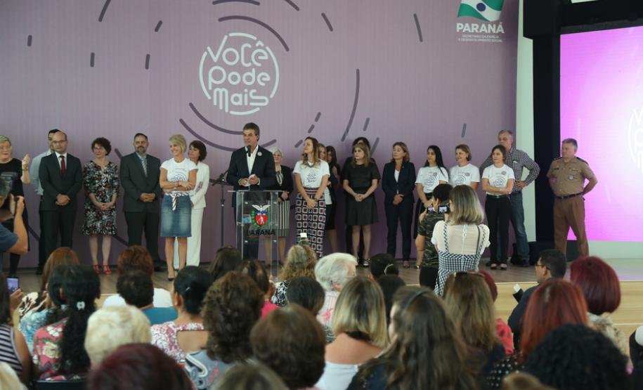 campanha “Você pode mais!” Campanha “Você pode mais!” (Foto: site Agência de Notícias do Paraná)