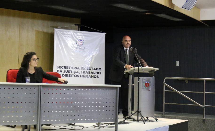 O coordenador do Núcleo da Infância e Juventude da Defensoria Pública do Paraná (NUDIJ), Marcelo Diniz.