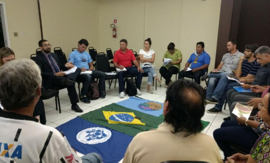 Reunião do NUCIDH com grupos tradicionais.