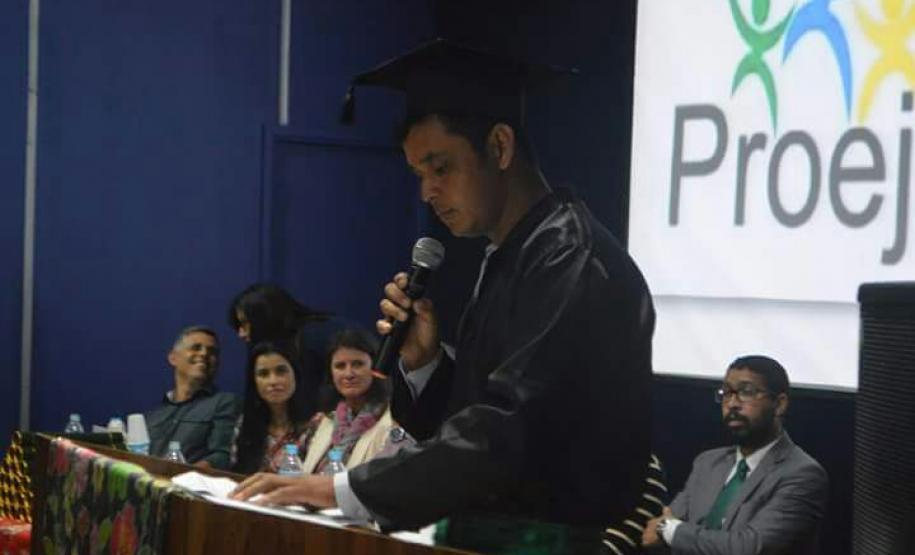 DPPR acompanha a formatura de defensores e defensoras populares de Paranaguá.