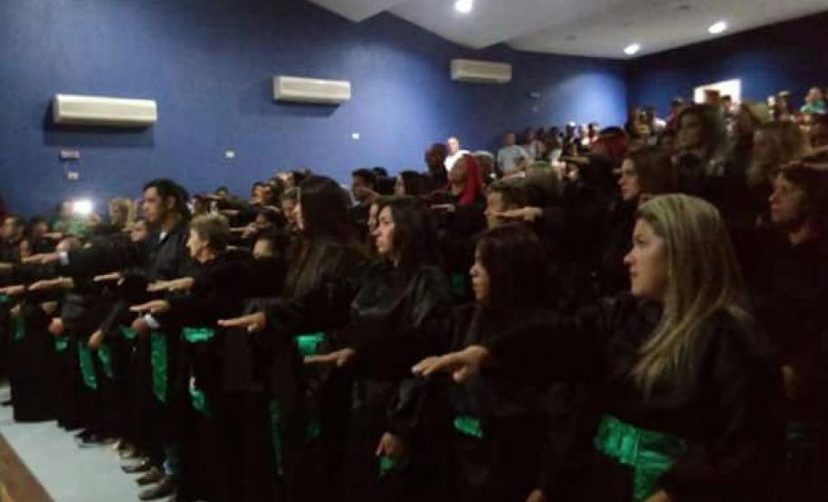DPPR acompanha a formatura de defensores e defensoras populares de Paranaguá.