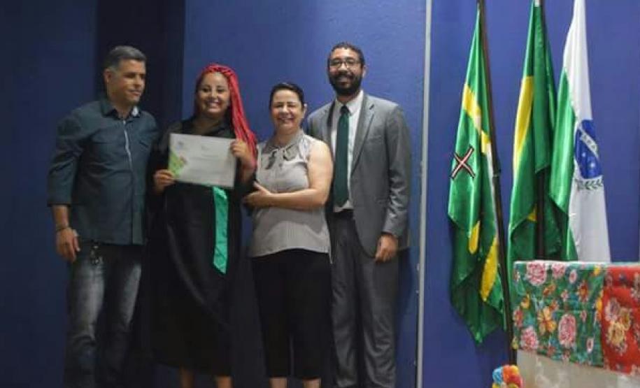 DPPR acompanha a formatura de defensores e defensoras populares de Paranaguá.