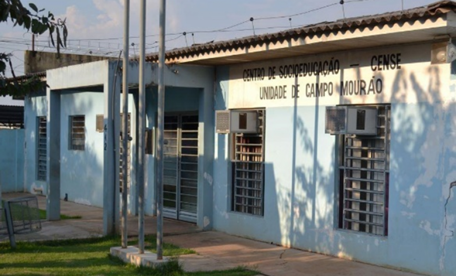 Centro de Socioeducação (Cense) em Campo Mourão.