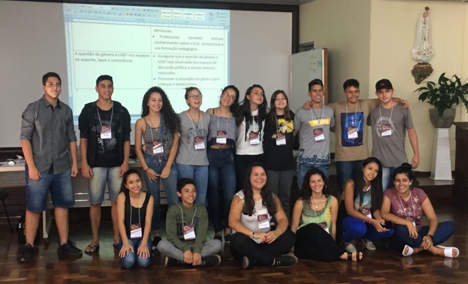 DPPR na Caravana pelos Direitos da Criança e do Adolescente.
