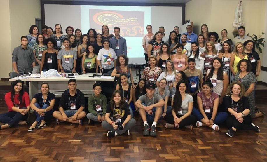 DPPR na Caravana pelos Direitos da Criança e do Adolescente.