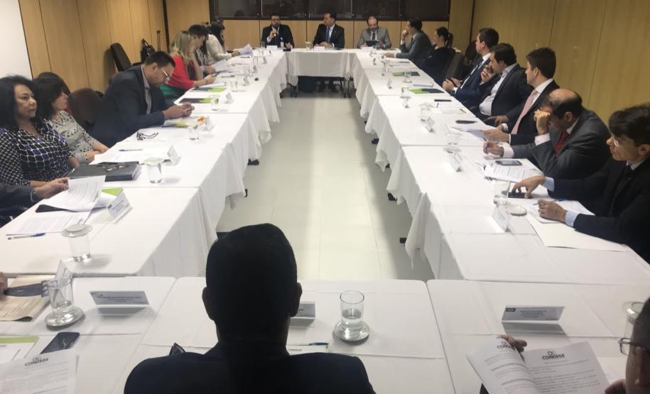 Em meio a uma pauta extensa de discussões estavam possíveis projetos a serem aplicados na DPPR e a organização da XIV reunião ordinária, que será realizada em Curitiba no mês de março.