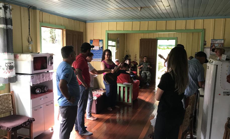 NUCIDH reúne-se com faxinalenses de Turvo e Pinhão.