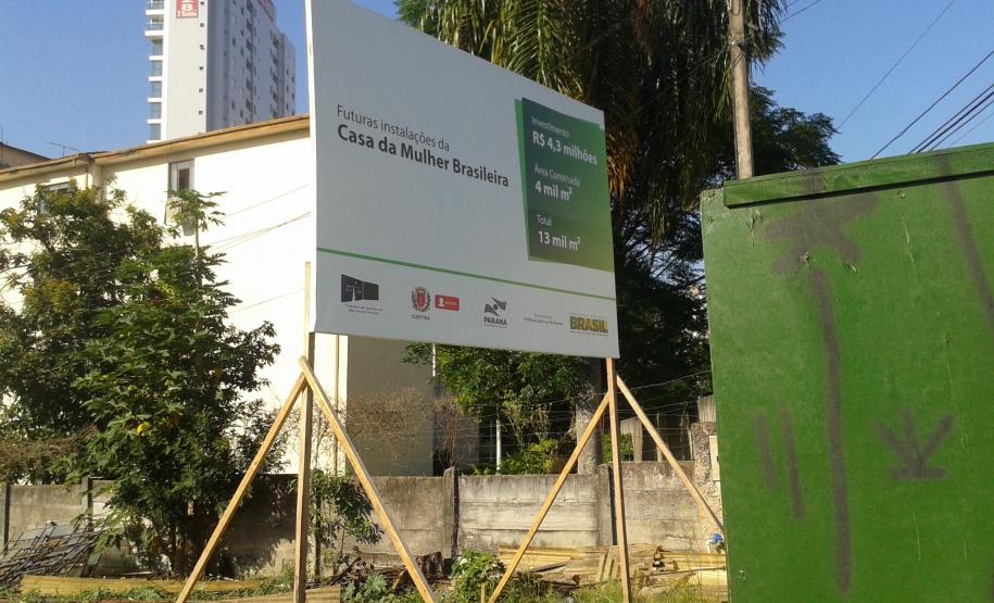 A Casa da Mulher Brasileira em Curitiba vai funcionar na Avenida Paraná, próximo ao Terminal do Cabral.