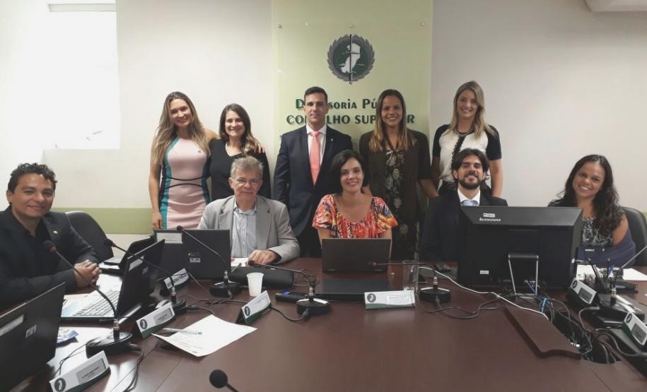 Primeira reunião ordinária da Comissão Especial do Direito Social à Moradia e Questões Fundiárias do Colégio Nacional de Defensores Públicos-Gerais (CONDEGE), realizada em Vitória (ES).