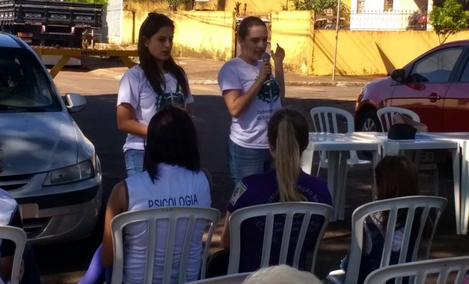 Raquel Rodrigues Alegre Pagliarini e Tânia Cordeiro Aldivino.