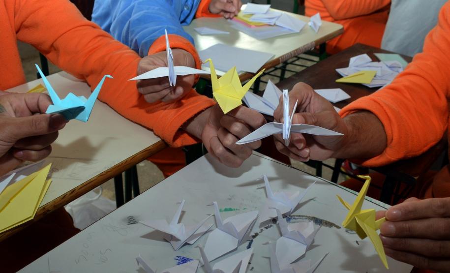 NUPEP trabalha em conjunto na penitenciária modelo.