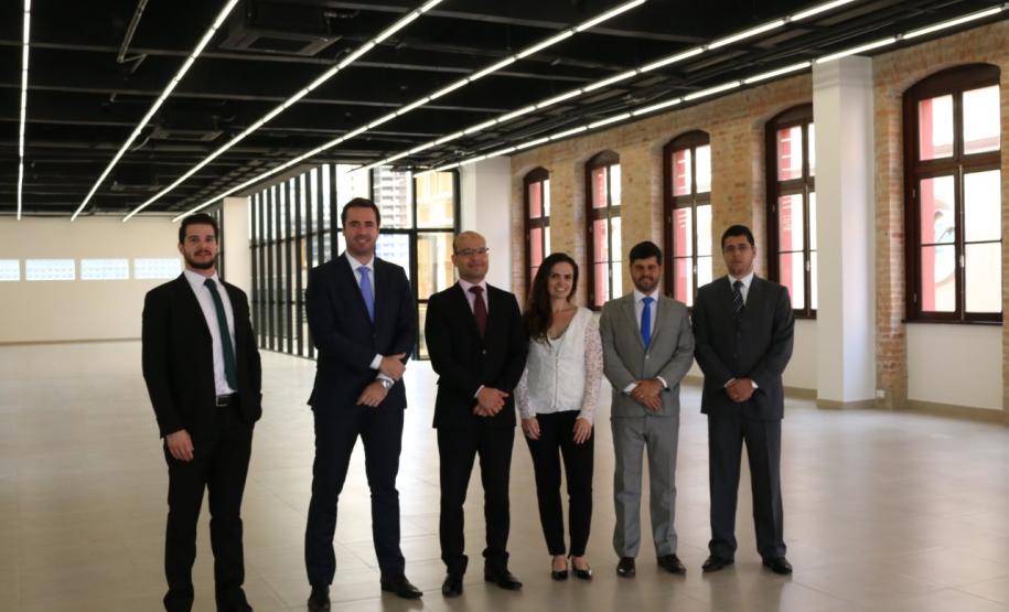 Participantes do momento histórico.