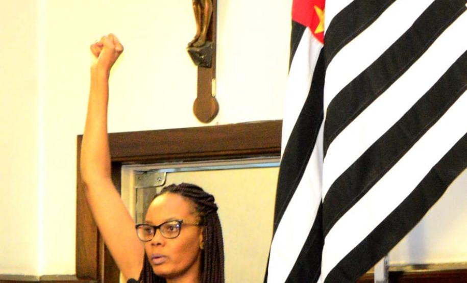 Sara de jesus, servidora da DPPR em Cianorte.