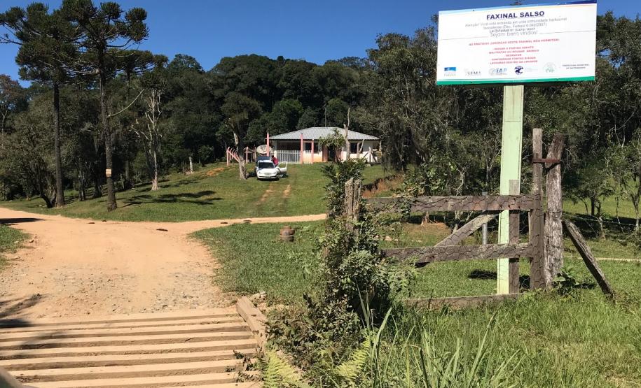 NUCIDH recomenda ao Instituto Ambiental do Paraná que  reconheça o Faxinal de Salso como ARESUR.