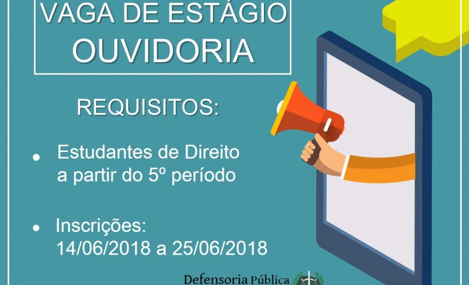 Estágio Ouvidoria Estágio